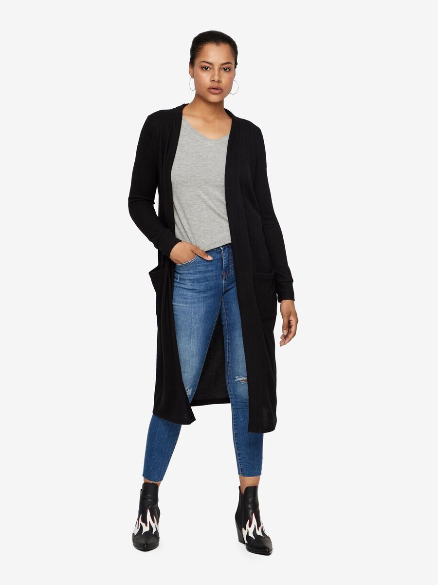 Noisy May LANGE STRICKJACKE, Black, highres - 27008836_Black_004.jpg