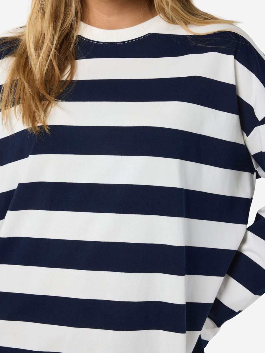 Carousel image - STRIPED PULLOVER, Snow White | 5