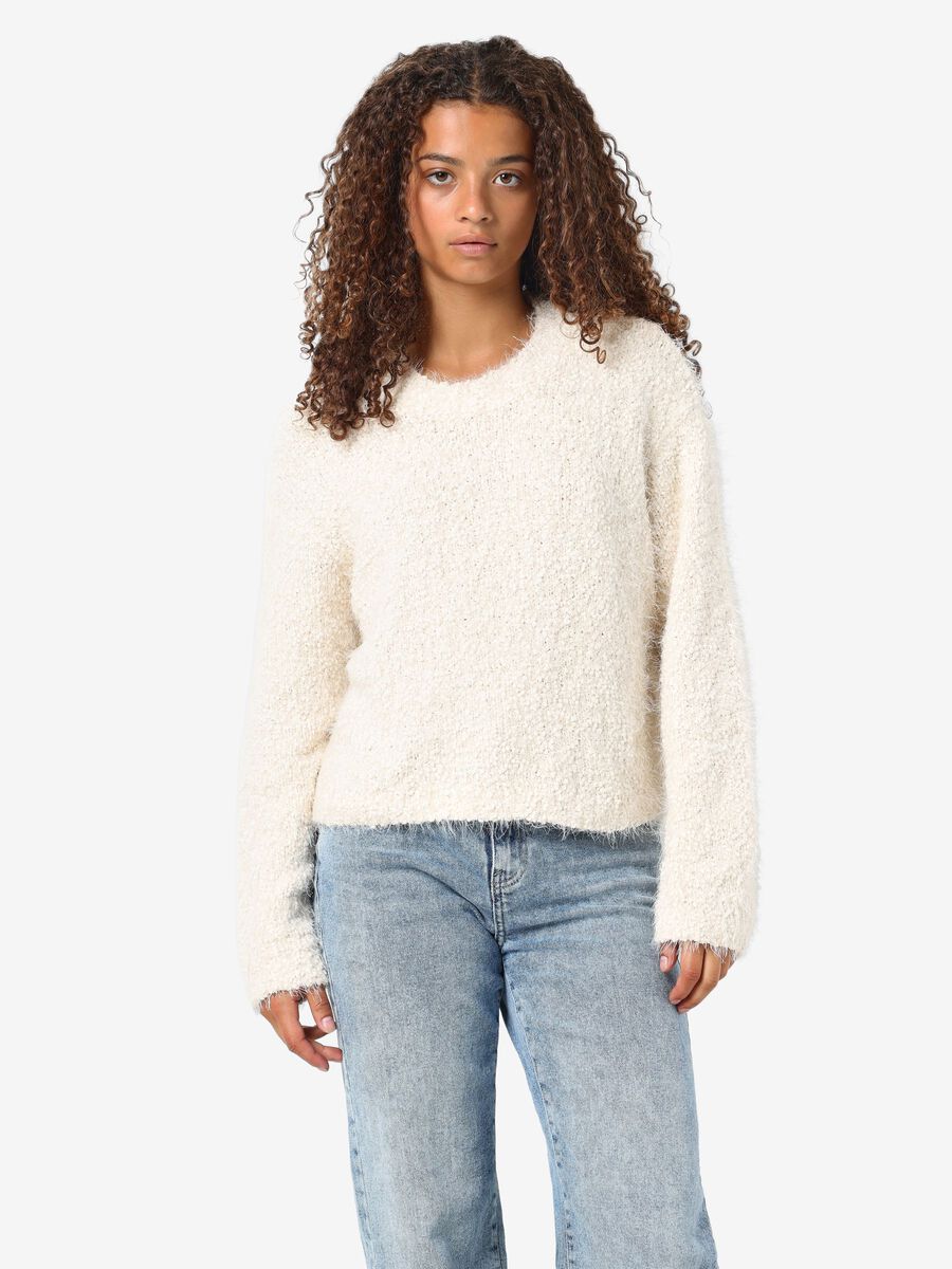 Product tile image - FLAUSCHIGER STRICKPULLOVER, Eggnog | 27029424_Eggnog
