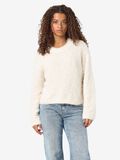 Product image thumbnail - FLUFFY KNITTED PULLOVER, Eggnog | 1