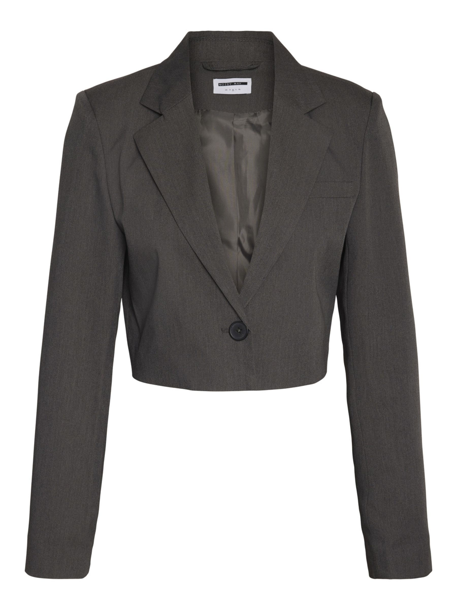 Grey new arrivals cropped blazer