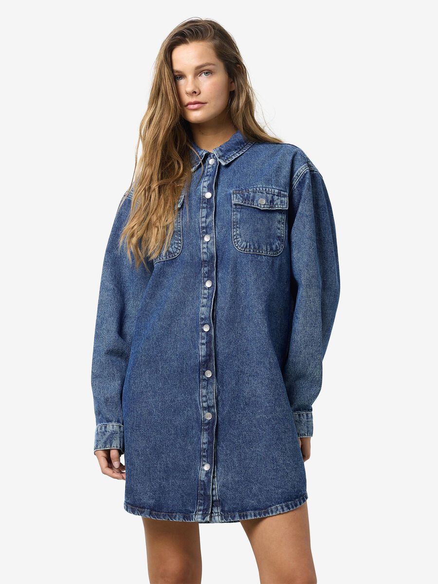 Noisy May NMALVA DENIM DRESS, Medium Blue Denim, highres - 27031370_MediumBlueDenim_003.jpg