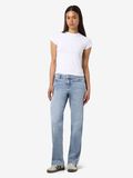 Product image thumbnail - NMNILA WIDE FIT JEANS, Light Blue Denim | 4