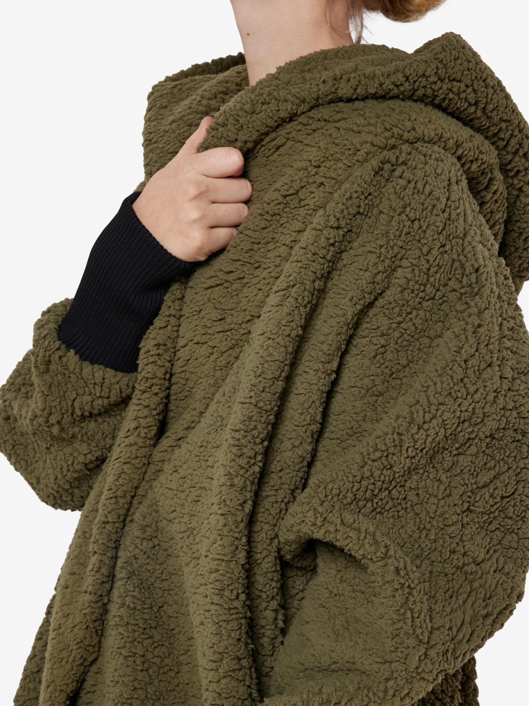 Noisy may draw cord teddy coat top