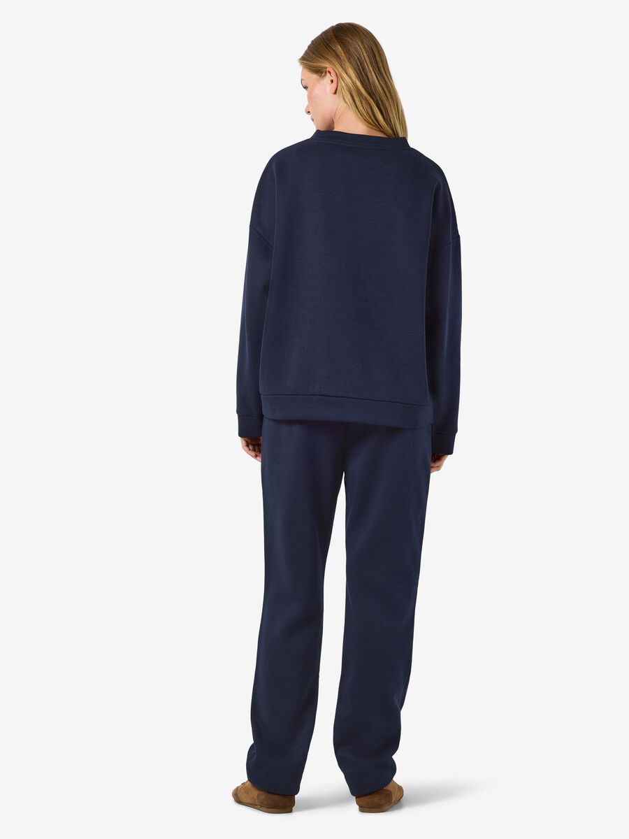 Carousel image 3 NMBLOOM SWEAT-SHIRT, Navy Blazer