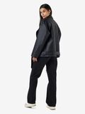 Noisy May OVERSIZED IMITATIELEREN JACK, Black, highres - 27027014_Black_005.jpg