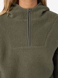 Product image thumbnail - NMCOZY FLEECE MED HALV GLIDELÅS, Kalamata | 5