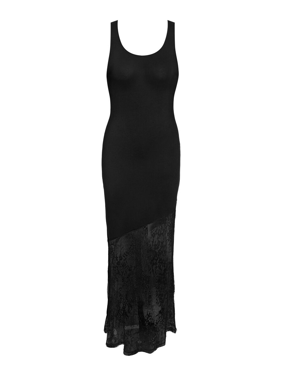 Carousel image - VESTIDO MAXI, Black | 1