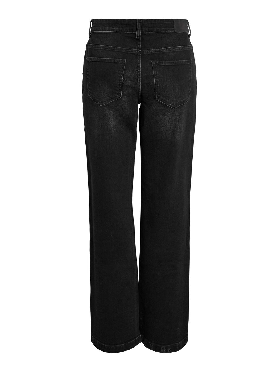 Carousel image - NMNILA JEAN À COUPE AMPLE, Black Denim | 7