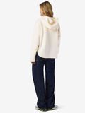 Product image thumbnail - NMCOZY HALF-ZIP FLEECE, Eggnog | 3