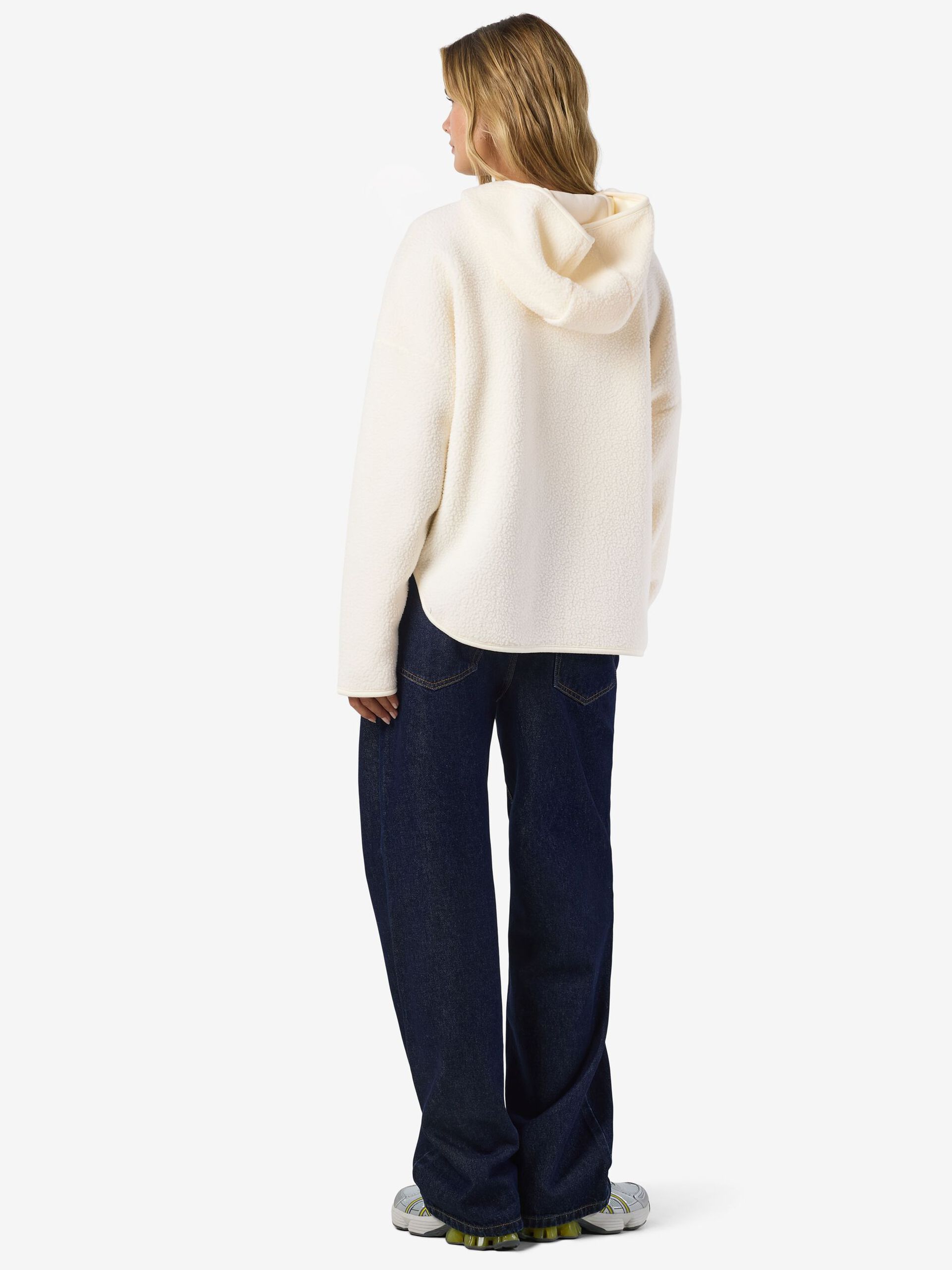 Carousel image - NMCOZY HALF-ZIP FLEECE, Eggnog | 3