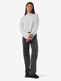 Product image thumbnail - CABLE KNIT JUMPER, Light Grey Melange | 4