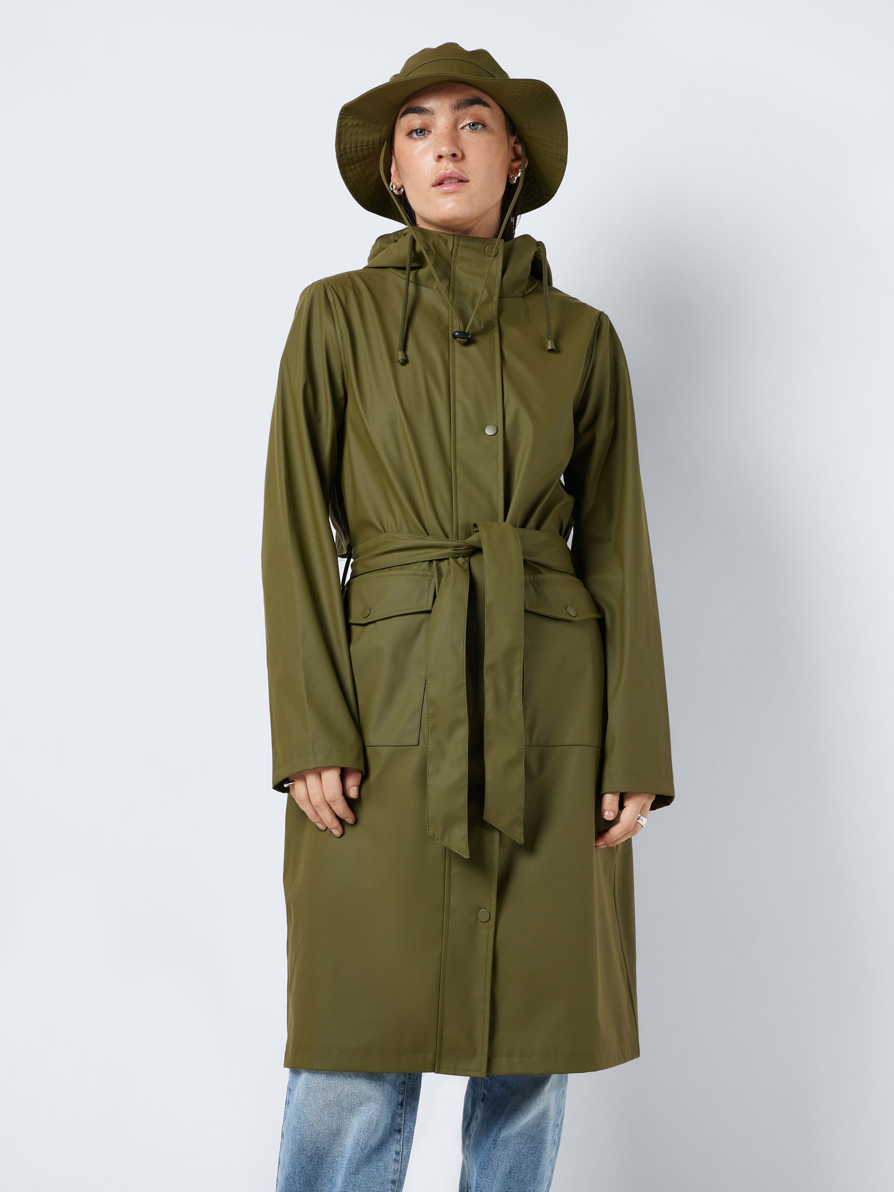 Olive shop green raincoat