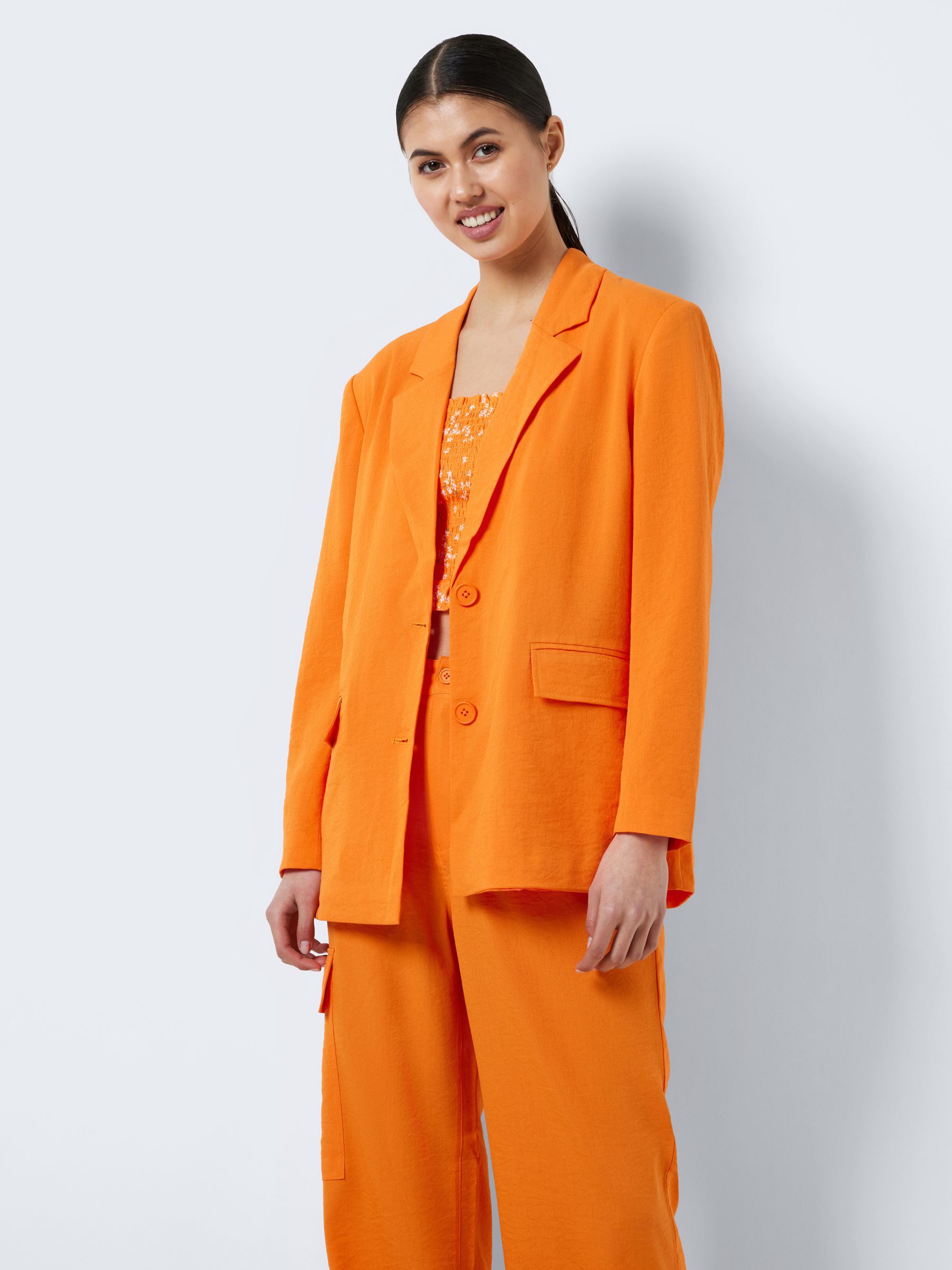 Blazer store orange colour