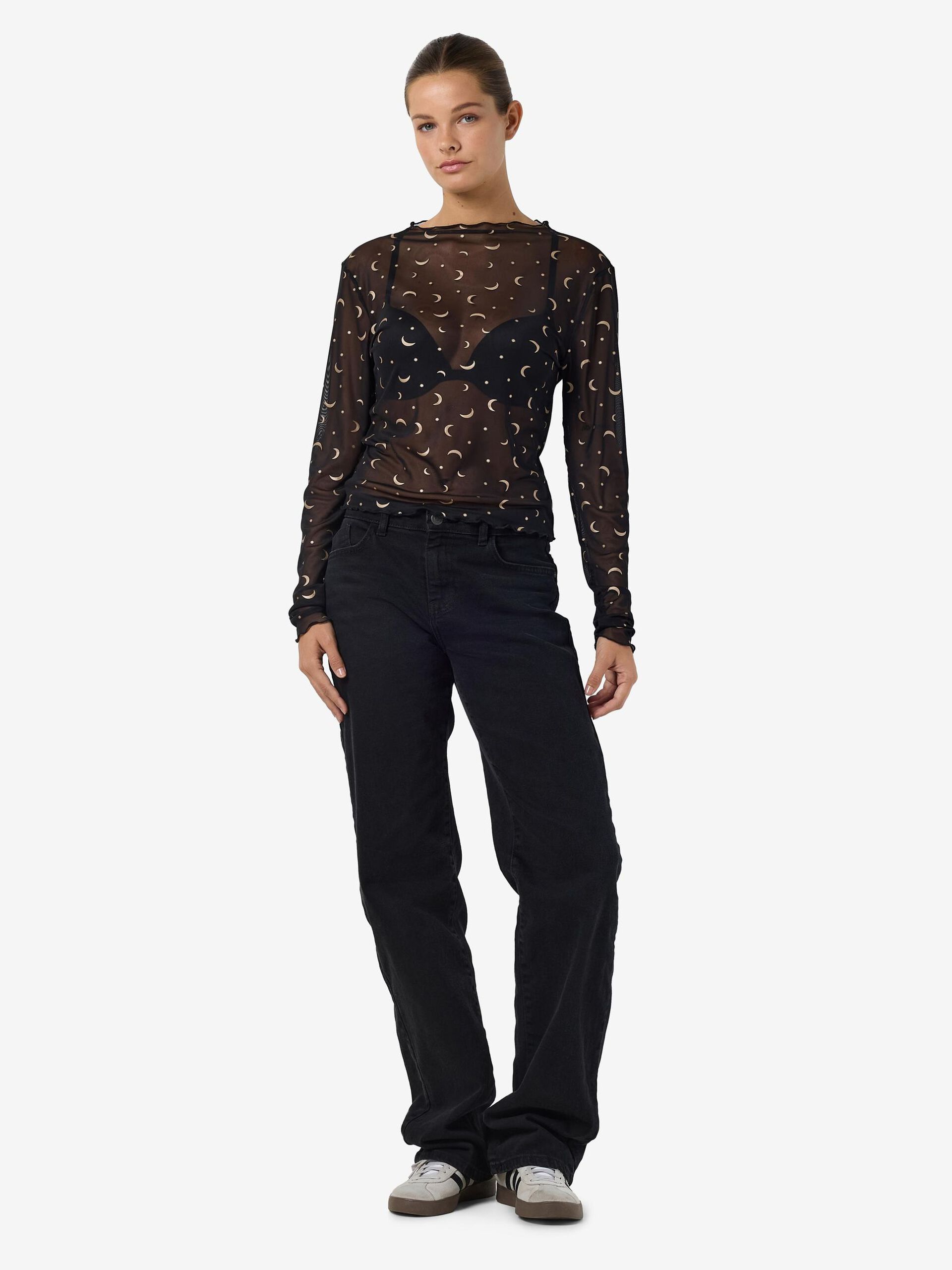 Carousel image - MESH OBERTEIL, Black | 3