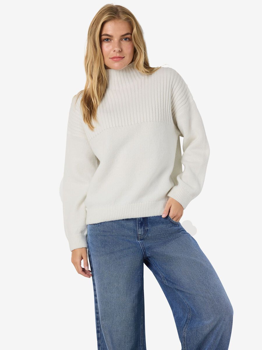 Product carousel image - KNITTED JUMPER, Eggnog | 2