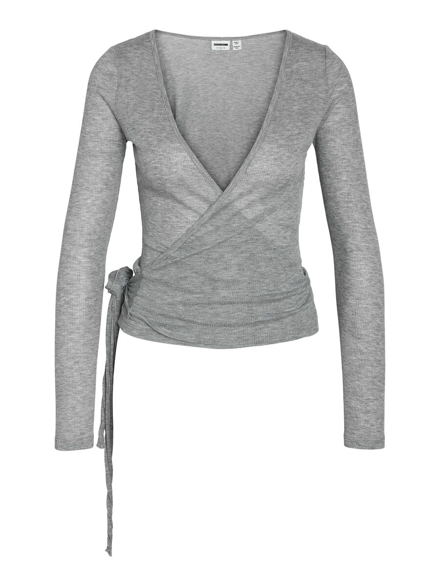 Carousel image - NMNUSA WICKELOBERTEIL, Dark Grey Melange | 1