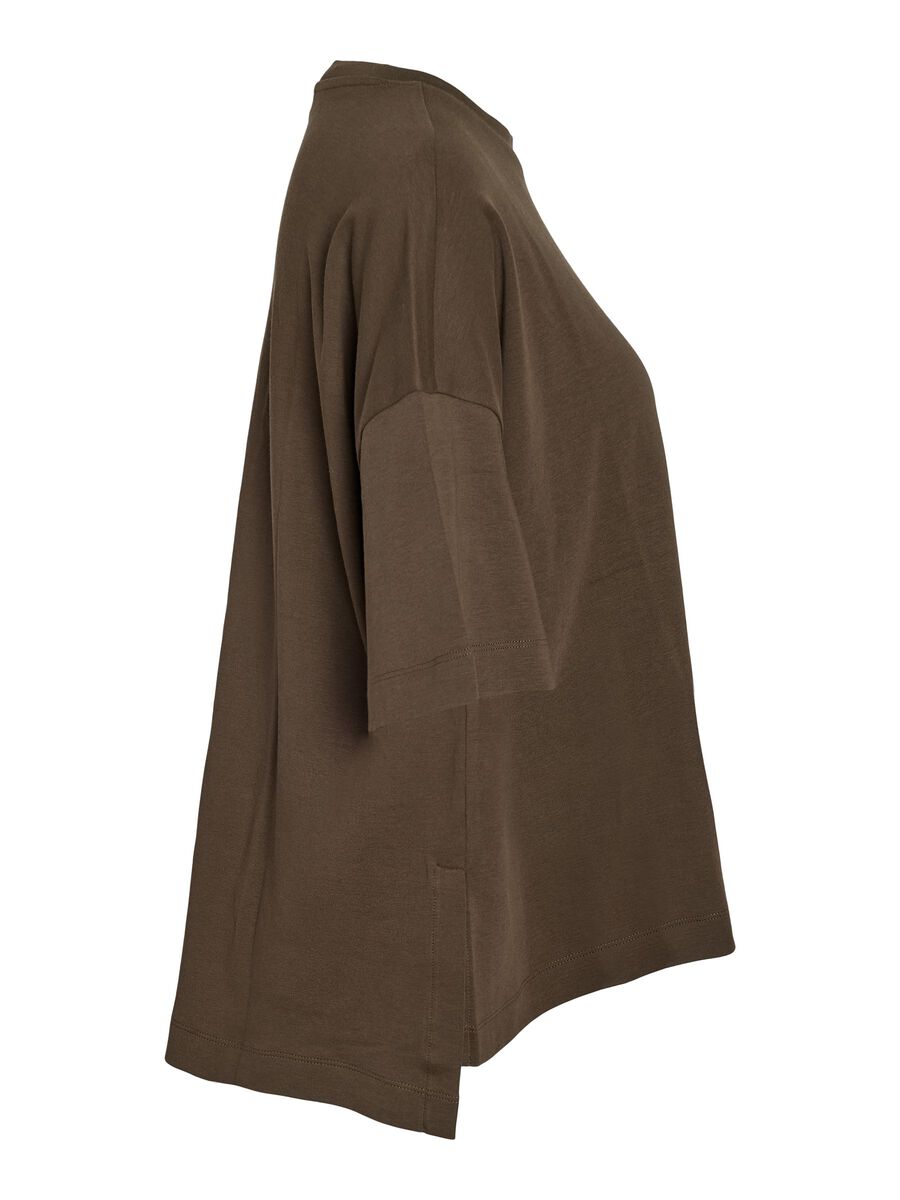 Carousel image - RELAXED T-SHIRT, Chocolate Brown | 7