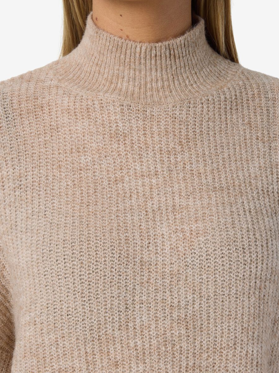 Carousel image - LONG KNITTED PULLOVER, Silver Lining | 5