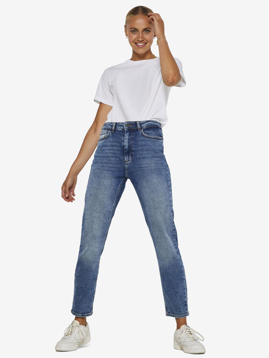 Noisy May NMMONI SLIM FIT JEANS, Dark Blue Denim, highres - 27022745_DarkBlueDenim_007.jpg