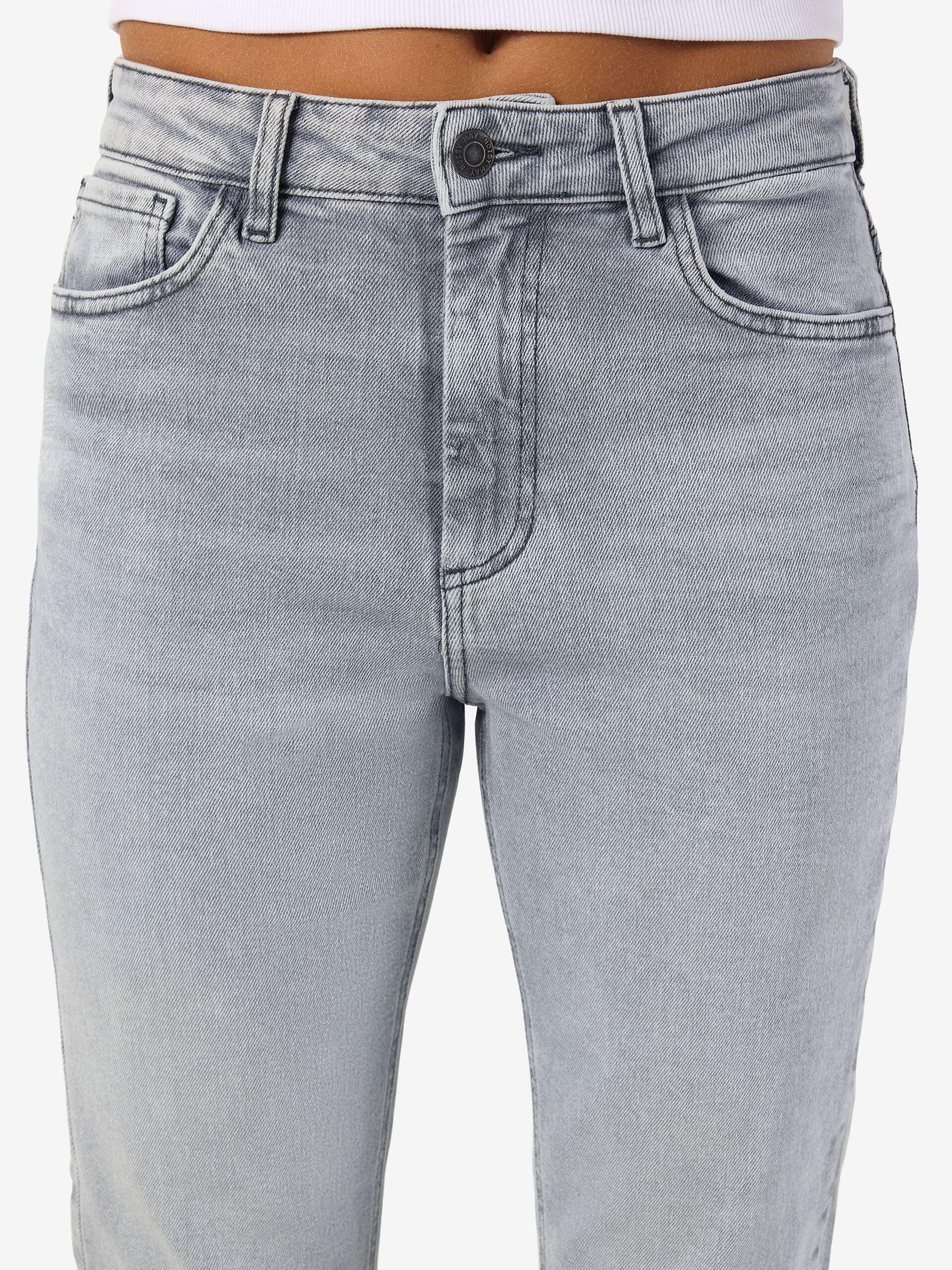 Carousel image - NMMONI JEAN SLIM, Light Grey Denim | 6