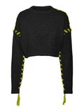 Noisy May CROPPED KNITTED PULLOVER, Black, highres - 27023003_Black_1018390_001.jpg