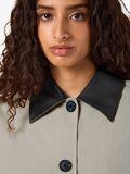 Product image thumbnail - STATEMENT LONG COAT, Silver Lining | 5