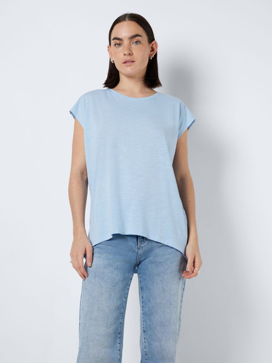 Noisy May OVERSIZE FIT T-SHIRT, Cerulean, highres - 27002573_Cerulean_003.jpg