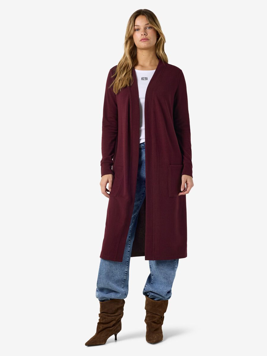 Product tile image - LONG OPEN CARDIGAN, Fig | 27008836_Fig