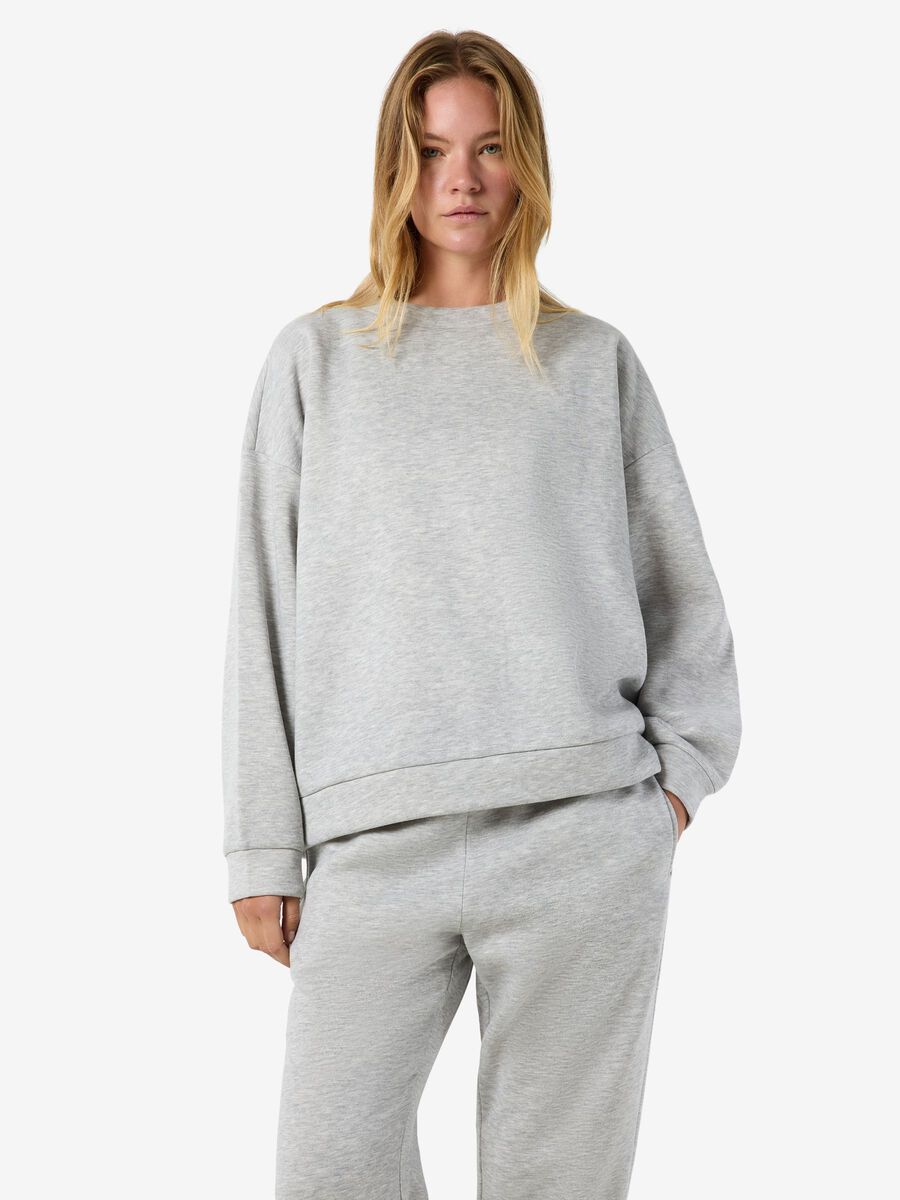 Carousel image 1 SUDADERA, Light Grey Melange
