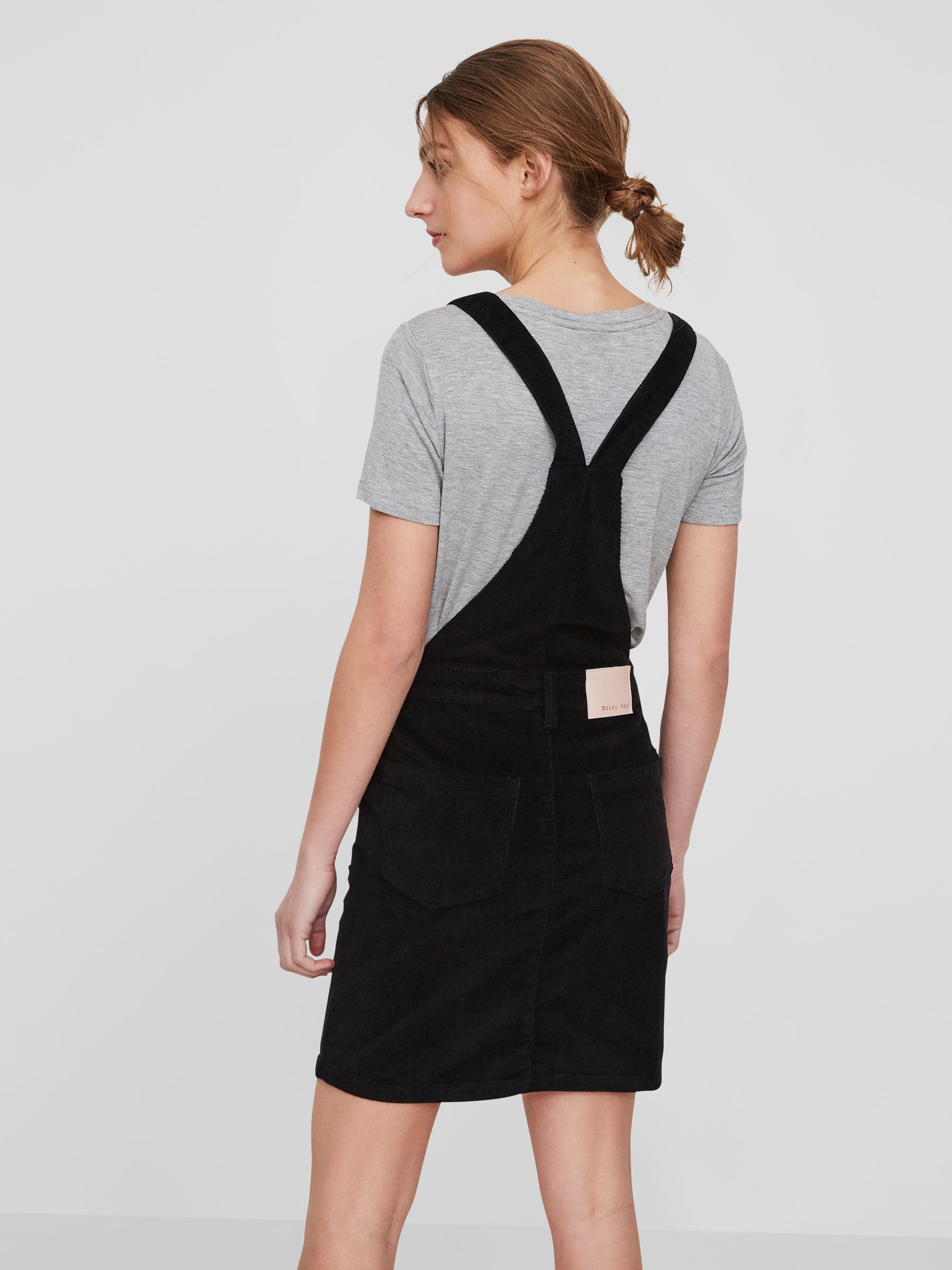 Black skirt dungarees sales