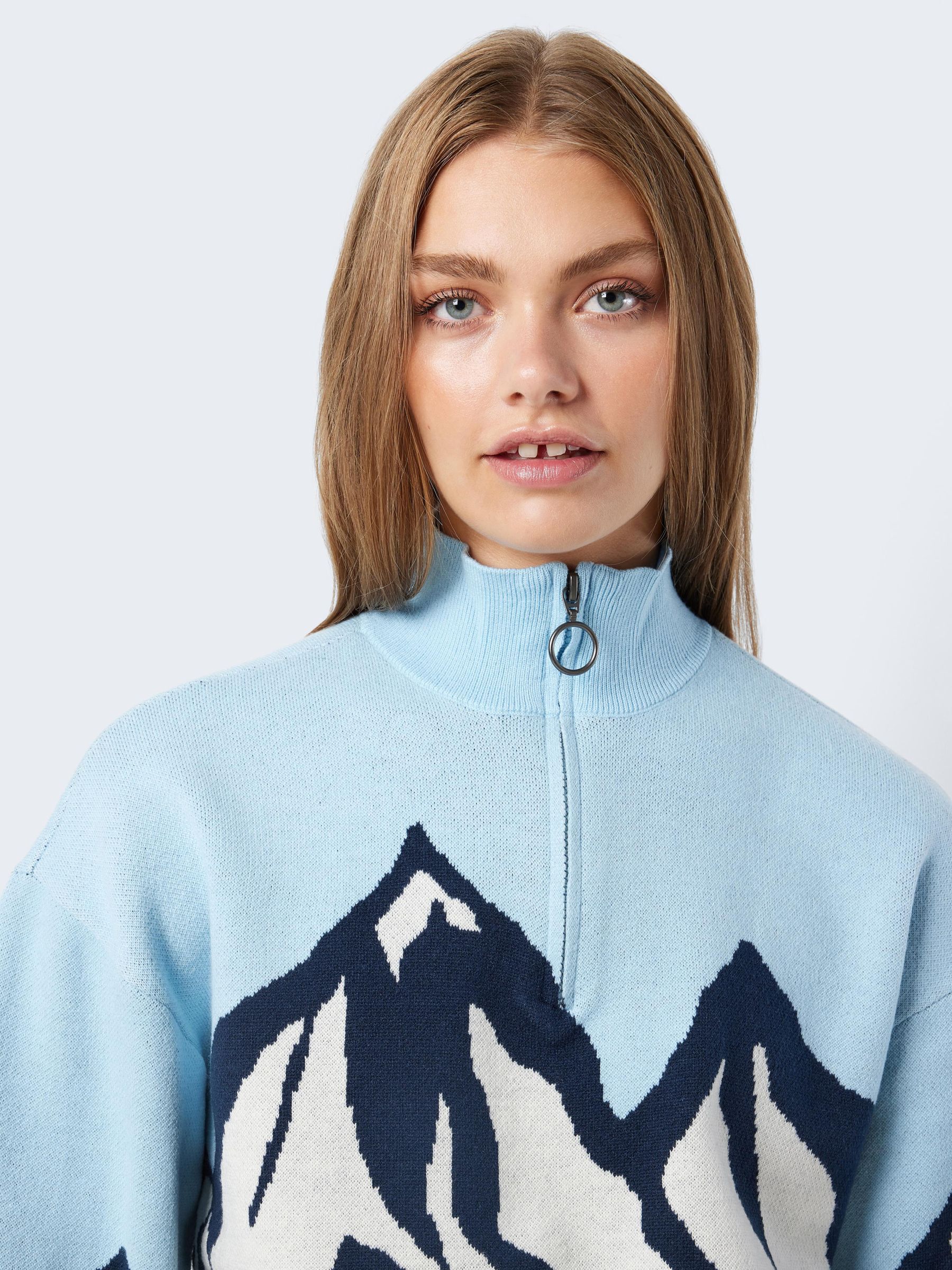Lazy oaf snow mountain zip 2025 fleece