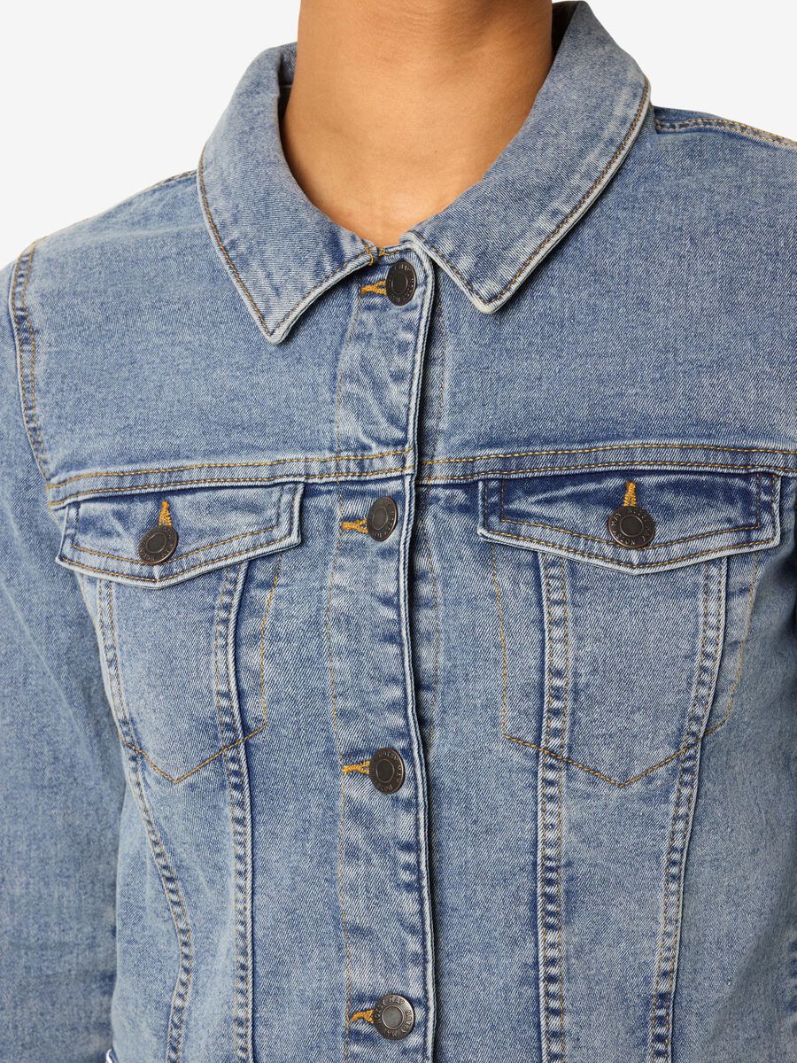 Carousel image - KLASSIEKE SPIJKERJAS, Light Blue Denim | 5