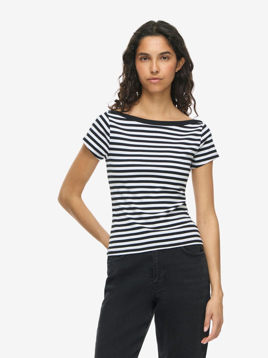 Product tile image - NMSTORMI T-SHIRT, Black | 27039541_Black_1340242