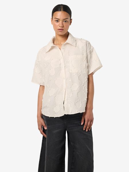 Noisy May TEXTURED SHIRT, Bright White, highres - 27035940_BrightWhite_003.jpg