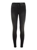 Noisy May NMEVE LOW WAIST SKINNY FIT JEANS, Black, highres - 27000755_Black_001.jpg