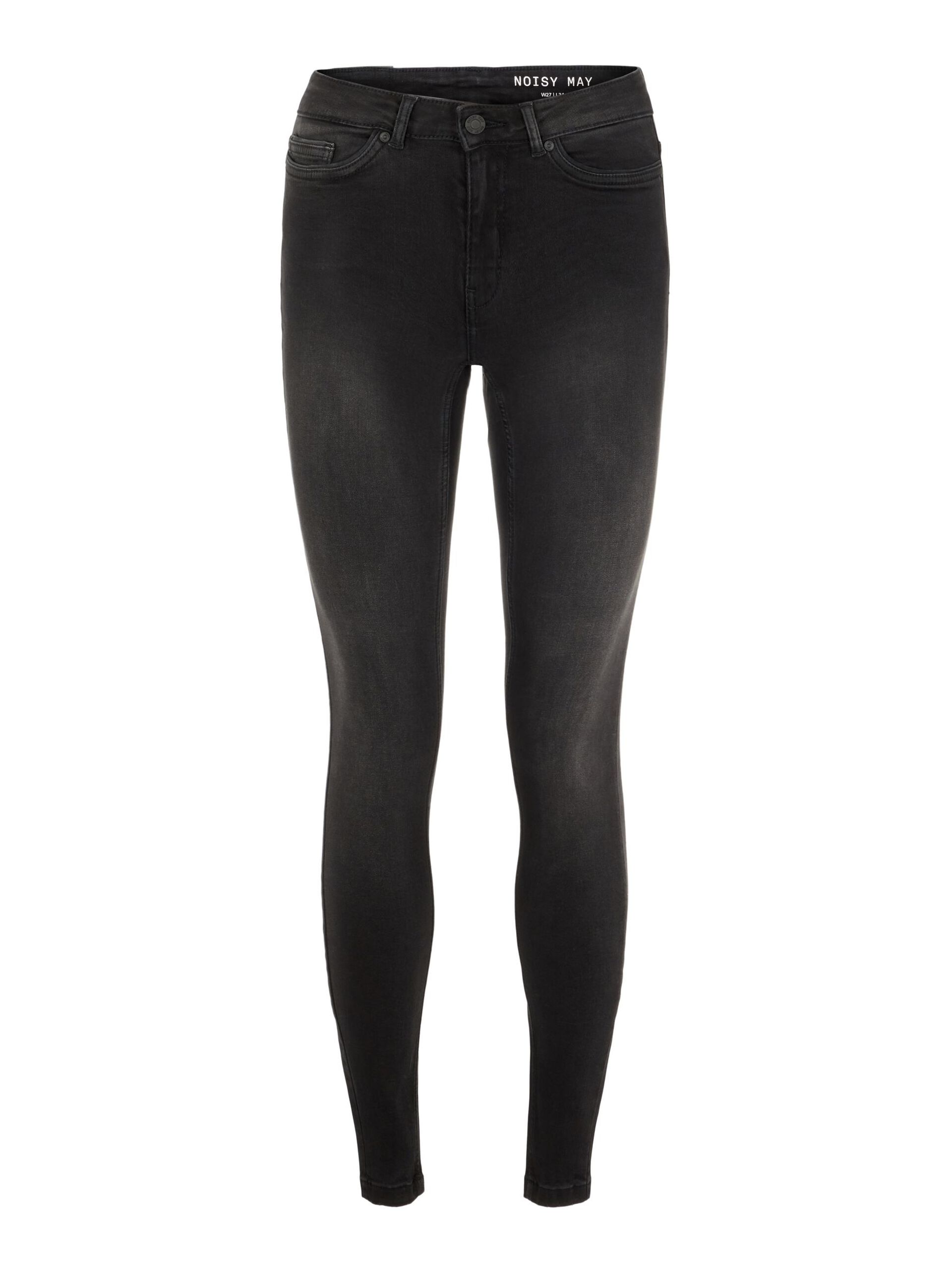 Carousel image - NMEVE LOW WAIST SKINNY FIT JEANS, Black | 2