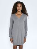 Noisy May KNITTED SHORT DRESS, Medium Grey Melange, highres - 27017075_MediumGreyMelange_003.jpg