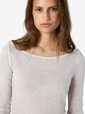 Product image thumbnail 5 NMNUSA BOATNECK BLOUSE, White Melange