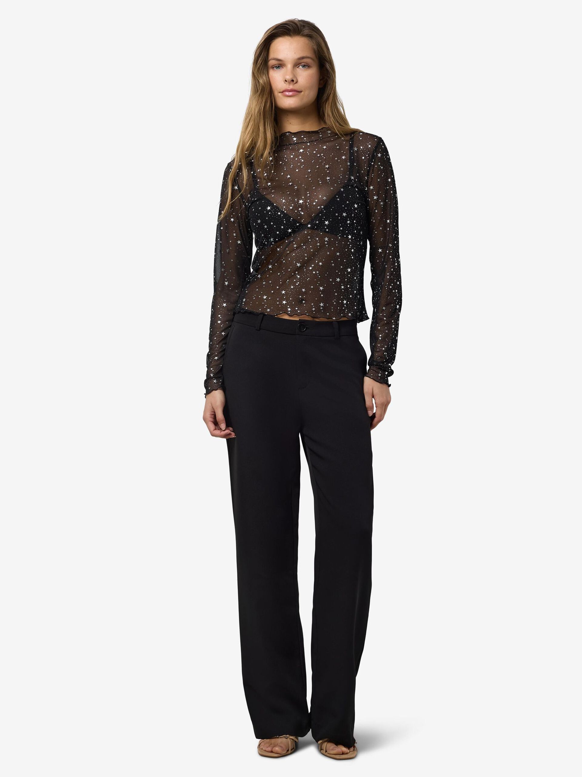 Carousel image - MESH OBERTEIL, Black | 3