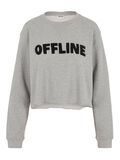 Noisy May FRONT PRINTED SWEATSHIRT, Light Grey Melange, highres - 27012796_LightGreyMelange_818299_001.jpg