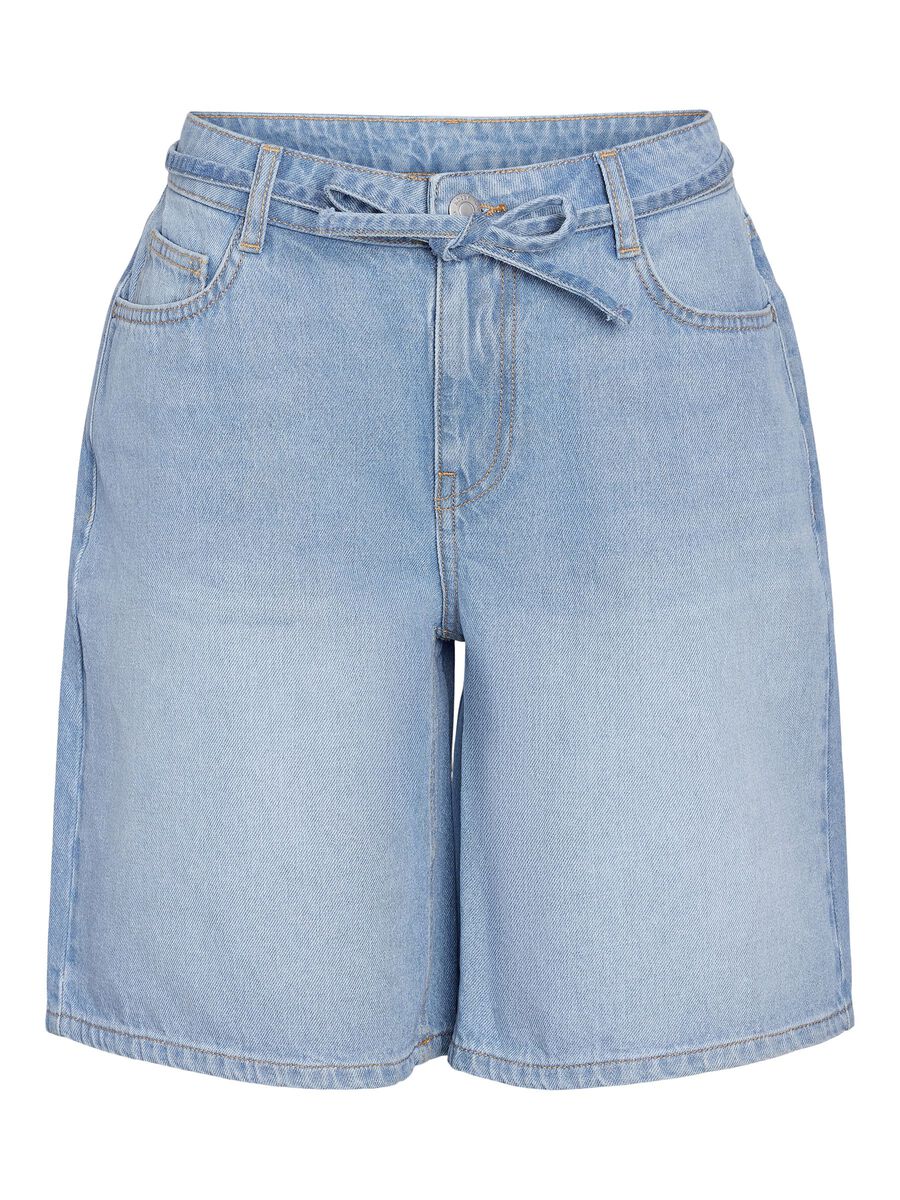 Carousel image - NMMAISY DENIM SHORTS, Light Blue Denim | 2