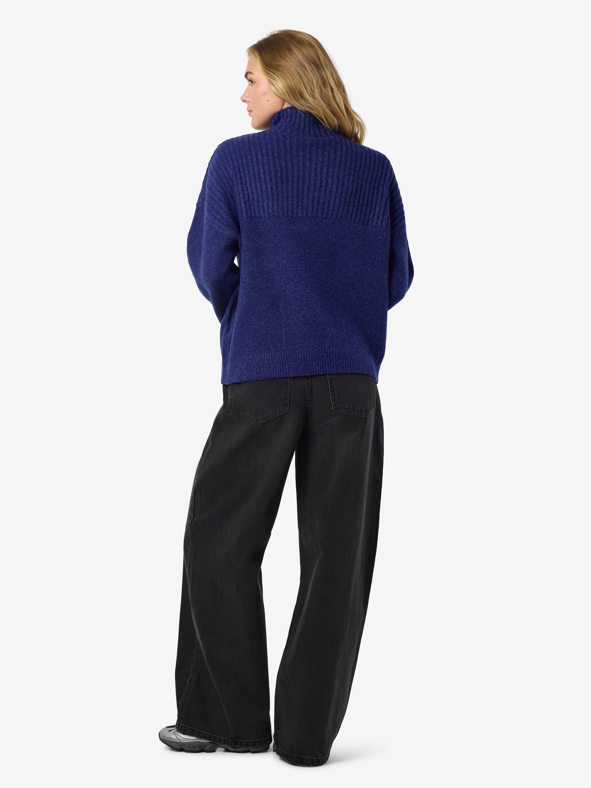 Carousel image - KNITTED JUMPER, Mazarine Blue | 3