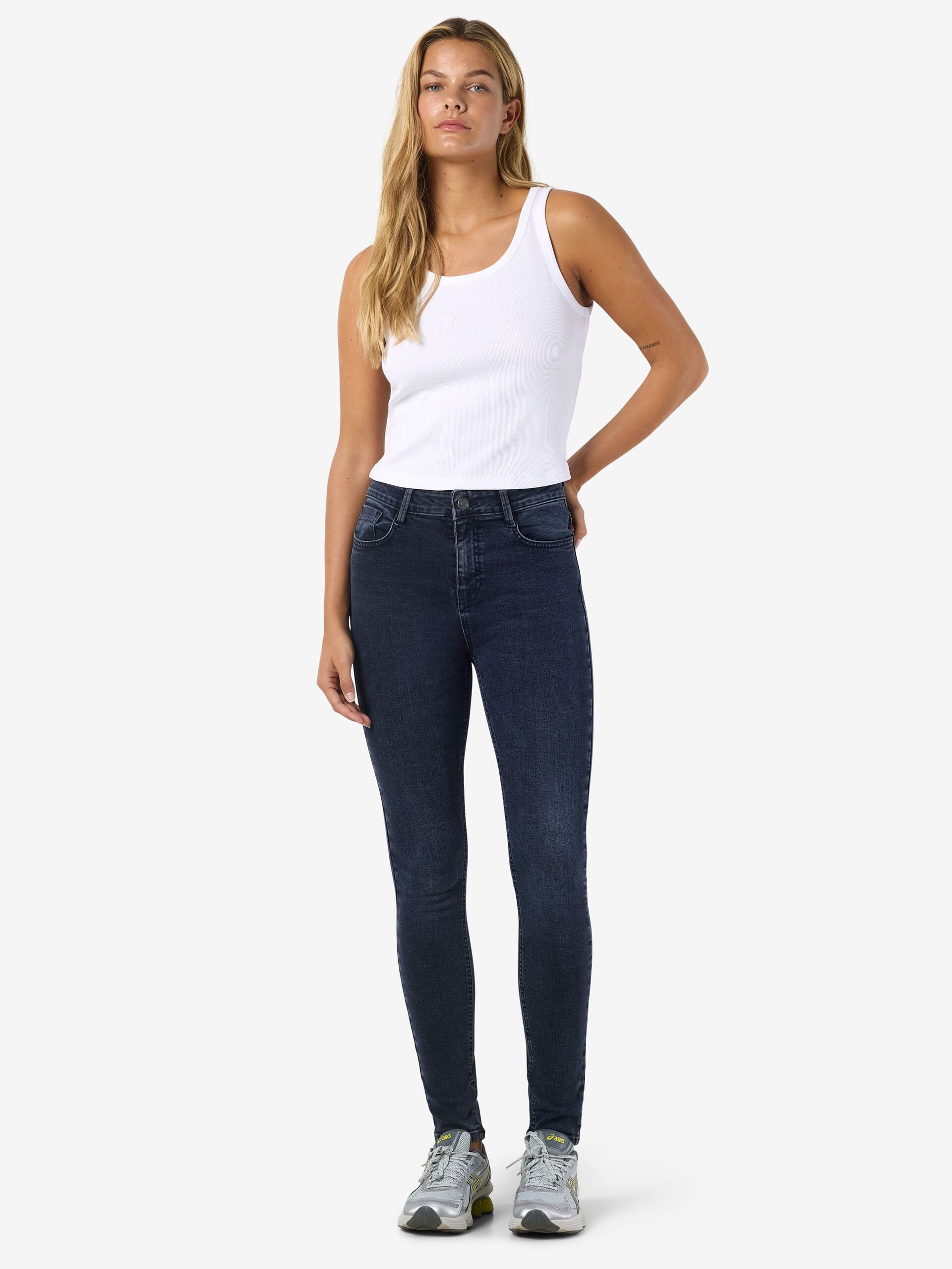 Carousel image - NMSENDIE JEAN SKINNY, Dark Blue Denim | 5