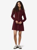 Product image thumbnail - CORDUROY MINI DRESS, Windsor Wine | 6