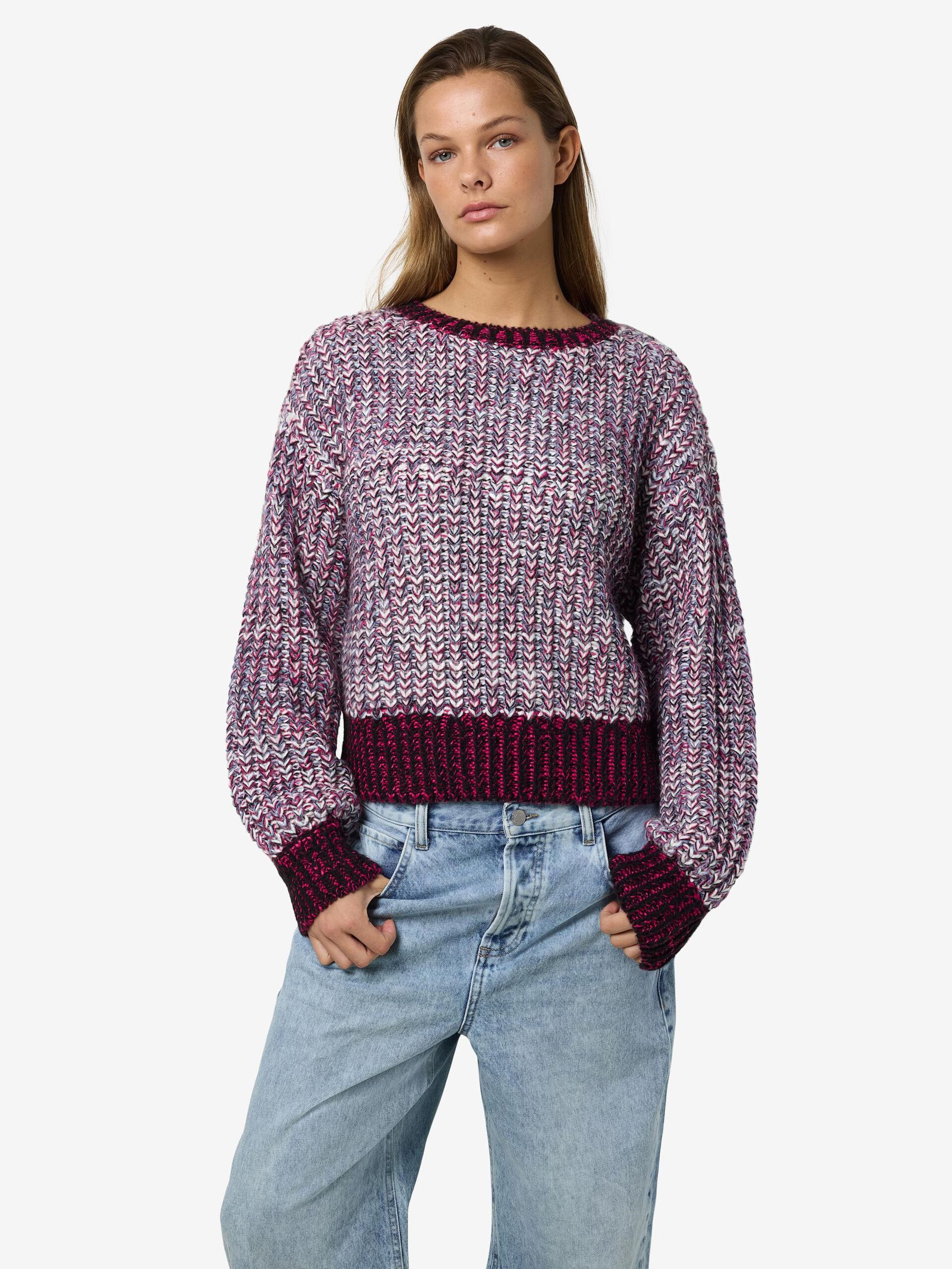 Carousel image - KNITTED JUMPER, Pink Yarrow | 6
