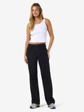 Product image thumbnail - NMYOLANDA STRAIGHT FIT JEANS, Black Denim | 4