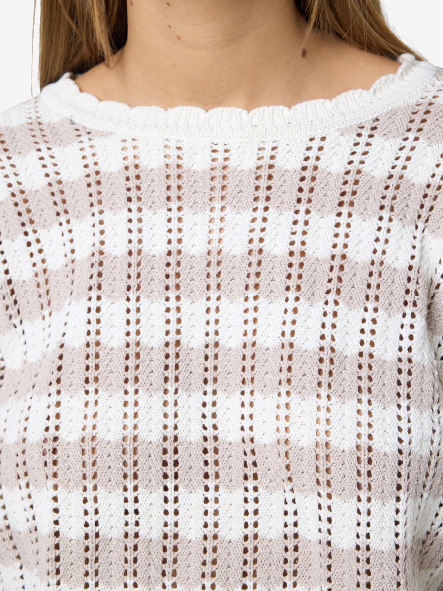 Carousel image - KNITTED PULLOVER, Birch | 5