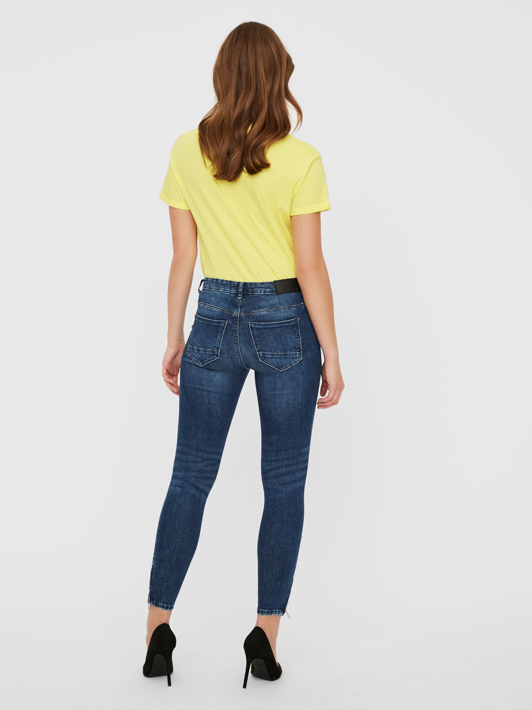 Nmkimmy cropped normal waist skinny fit