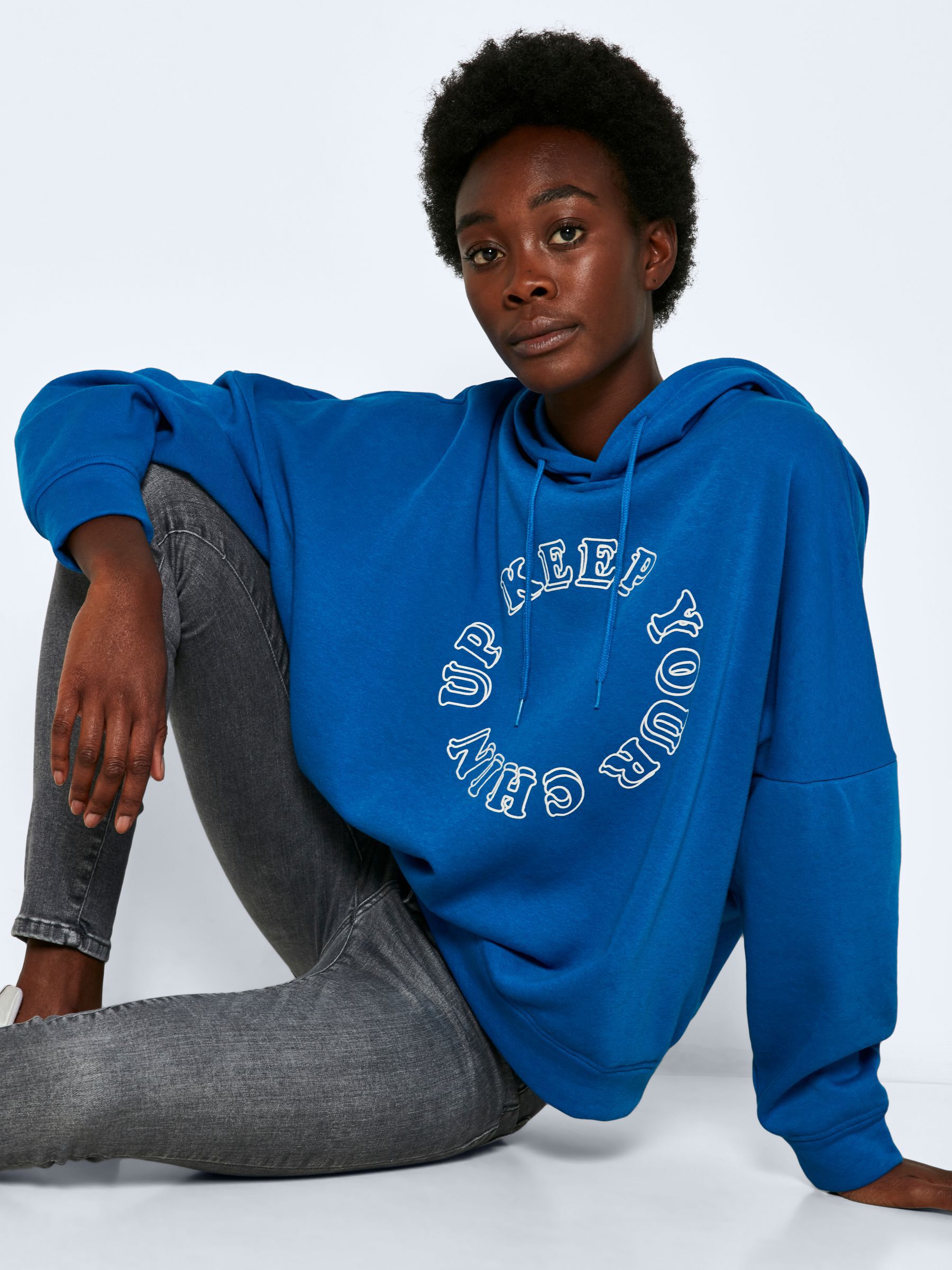 OVERSIZE SWEATSHIRT Blue NOISY MAY